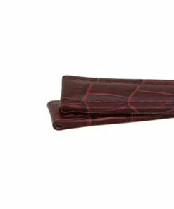 Burgundy Leather Watch Band 22mm Padded Alligator Grain Stitched 7 7/16 Inch Length 10 Burgundy Leather Watch Band 22mm Padded Alligator Grain Stitched 7 7/16 Inch Length -Cheap Watch Bands Store IMG 2150F1.2 26073.1659442665