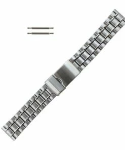 Stainless Steel 20mm Metal Watch Band 7 1/16 Inch Length