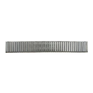 22mm Silver Tone Stainless Steel Metal Expansion Band 6 1/2 To 8 1/4 Inch Length 3 22mm Silver Tone Stainless Steel Metal Expansion Band 6 1/2 To 8 1/4 Inch Length - Image 3