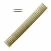 22mm Gold Tone Metal Expansion Band 6 1/2 To 8 1/4 Inch Length
