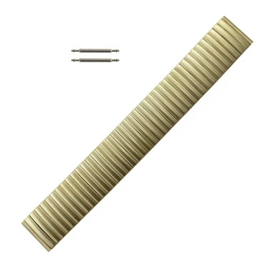 22mm Gold Tone Metal Expansion Band 6 1/2 To 8 1/4 Inch Length 1 22mm Gold Tone Metal Expansion Band 6 1/2 To 8 1/4 Inch Length