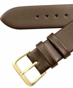 Watch Band 18mm Brown Leather Smooth Classic Calf 8 3/4 Inch Length -Cheap Watch Bands Store IMG 4104 2 05139.1659442717