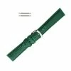 Hadley Roma 12mm Genuine Java Lizard Green Watch Band 6 5/8 Inch Length
