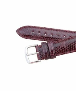 Hadley Roma Genuine Java Lizard 18mm Burgundy Watch Band 7 Inch Length 9 Hadley Roma Genuine Java Lizard 18mm Burgundy Watch Band 7 Inch Length -Cheap Watch Bands Store IMG 4894F2 63962.1659442707