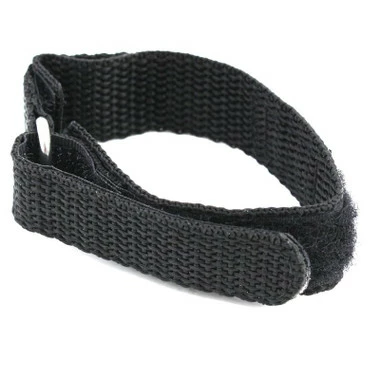Black Nylon Watch Strap Velcro® Style Sport Band 16mm 8 1/2 Inch Length 3 Black Nylon Watch Strap Velcro® Style Sport Band 16mm 8 1/2 Inch Length - Image 3