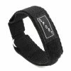 Black Nylon Watch Strap Velcro® Style Sport Band 16mm 8 1/2 Inch Length