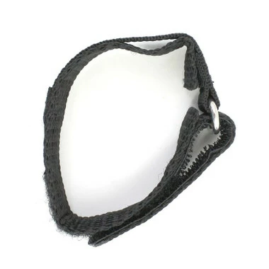 Black Nylon Watch Strap Velcro® Style Sport Band 16mm 8 1/2 Inch Length 7 Black Nylon Watch Strap Velcro® Style Sport Band 16mm 8 1/2 Inch Length - Image 7