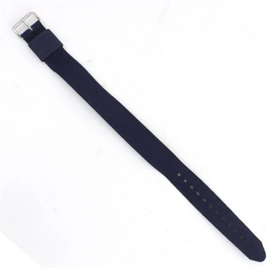 Nylon Watch Band Navy Blue 18mm Strap 10 3/16 Inch Length 1 Nylon Watch Band Navy Blue 18mm Strap 10 3/16 Inch Length