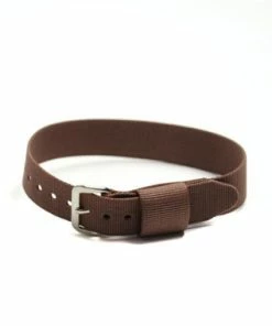 Nylon Watch Band Brown 12mm Strap 7 3/4 Or 9 Inch Length -Cheap Watch Bands Store WB360716 photo2 77005.1477034320.1280.1280 28035.1659442676