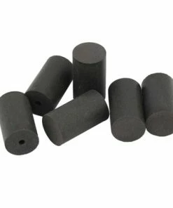 Unmounted Silicone Cylinder Polishing Wheels Medium Pack Of 6