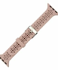 Pink Lace Silicon Watch Band Made To Fit 38mm Apple® Watch