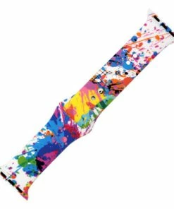 Printed Color Splash Pattern Silicon Watch Band Made To Fit 38mm Apple® Watch