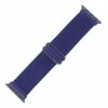 Navy Blue Elastic Nylon Watch Band Made To Fit 42mm Apple® Watch