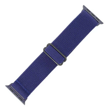 Navy Blue Elastic Nylon Watch Band Made To Fit 38mm AppleĀ® Watch 5 Navy Blue Elastic Nylon Watch Band Made To Fit 38mm AppleĀ® Watch -Cheap Watch Bands Store apple watch band 5185 38 90881.1659986037