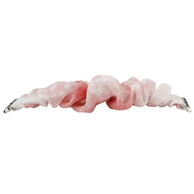 Pink Elastic Scrunchie Style Watch Band Made To Fit 38mm Apple® Watch 3 Pink Elastic Scrunchie Style Watch Band Made To Fit 38mm Apple® Watch - Image 3