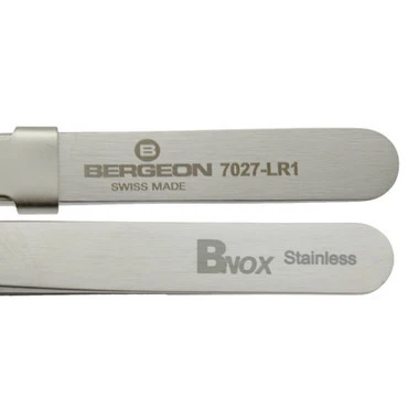 Bergeon 7027-LR1 Stainless Steel Diamond Locking Tweezers Large Tips 4 Bergeon 7027-LR1 Stainless Steel Diamond Locking Tweezers Large Tips - Image 4