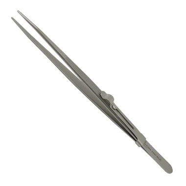 Bergeon 7027-XLR Stainless Steel Diamond Locking Tweezers Extra Large Tips 1 Bergeon 7027-XLR Stainless Steel Diamond Locking Tweezers Extra Large Tips