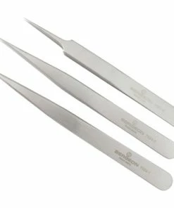 Bergeon 7024 Set Of 3 Non Magnetic Tweezers