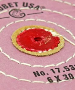 Buffs Berry Purple 6 Inch Inch Diameter Ply 30 Stitching 3 Rows -Cheap Watch Bands Store berry polishing buff 17.530photo4 21627.1658872043