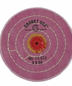 Buffs Berry Purple 5 Inch Inch Diameter Ply 50 Stitching 3 Rows