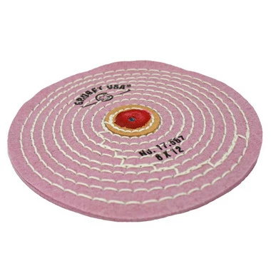 Buffs Berry Purple Diameter 6 Inches Knife Edge Ply 12 Stitching 10 Rows 3 Buffs Berry Purple Diameter 6 Inches Knife Edge Ply 12 Stitching 10 Rows - Image 3