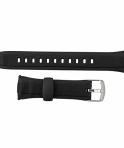 Genuine Factory Casio Replacement Band WVA430 Black Strap 7 Inch Length -Cheap Watch Bands Store black casio watchband CA WVA430photo2 67426.1659442758