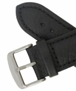 Hadley Roma Black 22mm Shrunken Grain Leather Watch Strap 7 1/2 Inch Length 9 Hadley Roma Black 22mm Shrunken Grain Leather Watch Strap 7 1/2 Inch Length -Cheap Watch Bands Store black leather watch band 121 22photo4 82222.1659442767