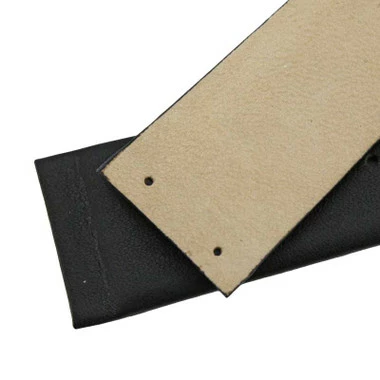 Black Watch Strap Leather 22mm Smooth Calf Generic Made To Fit Skagen® 7 1/4 Inch Length 5 Black Watch Strap Leather 22mm Smooth Calf Generic Made To Fit Skagen® 7 1/4 Inch Length - Image 5