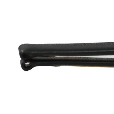 Black Watch Band Leather 8mm Smooth Calf 6 3/4 Inch Length 4 Black Watch Band Leather 8mm Smooth Calf 6 3/4 Inch Length - Image 4