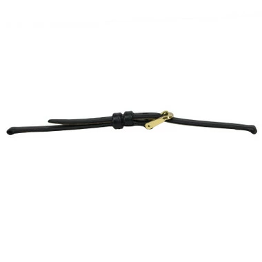 Black Watch Band Leather 8mm Smooth Calf 6 3/4 Inch Length 6 Black Watch Band Leather 8mm Smooth Calf 6 3/4 Inch Length - Image 6