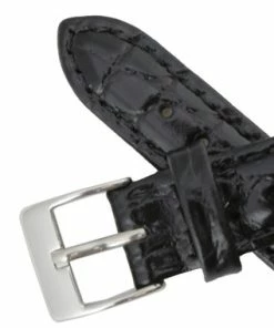 14mm Leather Watch Band Black Crocodile Grain 6 3/4 Inch Length 9 14mm Leather Watch Band Black Crocodile Grain 6 3/4 Inch Length -Cheap Watch Bands Store black leather watchband 331 14photo4 15629.1659442653