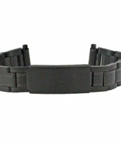Watch Band 6 7/8 Inch Length Black Metal Expandable Ends 12 To 16mm 8 Watch Band 6 7/8 Inch Length Black Metal Expandable Ends 12 To 16mm -Cheap Watch Bands Store black metal watchband 1421bphoto4 98531.1659442774