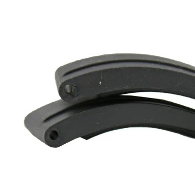 Made To Fit Rolex® Professional Sports Model 20mm Black Rubber Watch Band NO CLASP 5 1/2 Inch Length 4 Made To Fit Rolex® Professional Sports Model 20mm Black Rubber Watch Band NO CLASP 5 1/2 Inch Length - Image 4