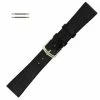 Hadley Roma 18mm Genuine Lizard Black Watch Strap 6 3/4 Inch Length