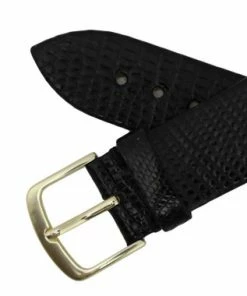Hadley Roma 18mm Genuine Lizard Black Watch Strap 6 3/4 Inch Length -Cheap Watch Bands Store black lizard watchband 215 20sphoto4 93096.1659442728