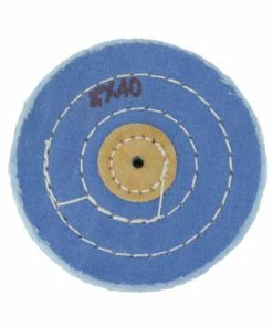 Cheap Watch Bands Store 57 Blue Muslin Buff 4 Inch Inch Diameter Ply 40 Stitching 3 Rows