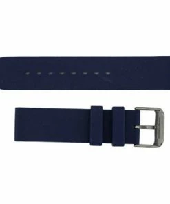 20mm Blue Silicone Watch Band 7 1/4 Inch Length -Cheap Watch Bands Store blue silicone watchband wb 72 20photo3 15576.1659442760
