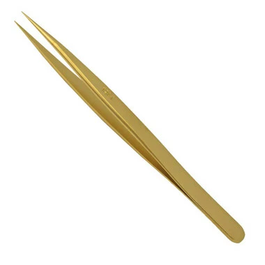 Dumont #1AM Brass Tweezers 2 Dumont #1AM Brass Tweezers - Image 2