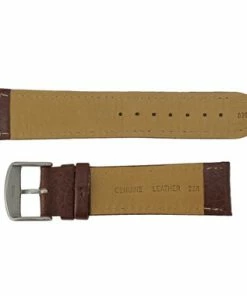 Hadley Roma Brown 24mm Shrunken Grain Leather Watch Strap 7 7/8 Inch Length -Cheap Watch Bands Store brown leather watch band 122 22photo3 90761.1659442767