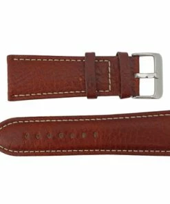 Hadley Roma Leather Watch Band 26mm Tan Leather Buffalo Chronograph Grain 7 7/8 Inch Length 8 Hadley Roma Leather Watch Band 26mm Tan Leather Buffalo Chronograph Grain 7 7/8 Inch Length -Cheap Watch Bands Store brown leather watch band 478 24photo2 39281.1659442769