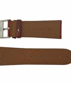 Hadley Roma Leather Watch Band 22mm Tan Leather Buffalo Chronograph Grain 7 7/8 Inch Length -Cheap Watch Bands Store brown leather watch band 478 24photo3 36160.1659442768