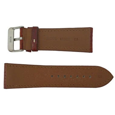 Hadley Roma Leather Watch Band 26mm Tan Leather Buffalo Chronograph Grain 7 7/8 Inch Length 2 Hadley Roma Leather Watch Band 26mm Tan Leather Buffalo Chronograph Grain 7 7/8 Inch Length - Image 2