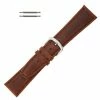 Hadley Roma Chestnut 20mm Oil Tanned Leather Watch Band 8 1/4Inch Length