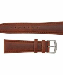 Hadley Roma Chestnut 20mm Oil Tanned Leather Watch Band 7 7/16 Inch Length -Cheap Watch Bands Store brown leather watchband 153 22photo2 94280.1659986028