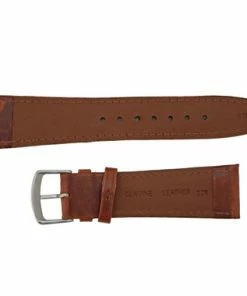 Hadley Roma Chestnut 20mm Oil Tanned Leather Watch Band 8 1/4Inch Length -Cheap Watch Bands Store brown leather watchband 153 22photo3 48942.1659986029