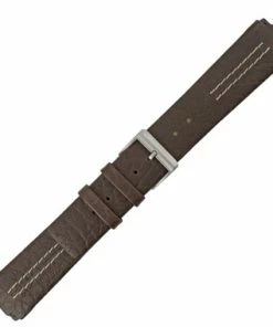 Brown Watch Strap Leather 20mm Classic Calf Generic Made To Fit SkagenĀ® 7 13/16 Inch Length ( Screws Are Required )