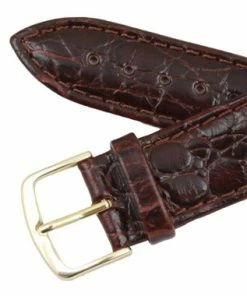 Hadley Roma Croco Grain 18mm Brown Padded Stitched Watch Strap 8 Inch Length 9 Hadley Roma Croco Grain 18mm Brown Padded Stitched Watch Strap 8 Inch Length -Cheap Watch Bands Store brown leather band 1033 20sphoto4 06163.1659442724