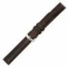 Hadley Roma 12mm Genuine Java Lizard Brown Watch Band 6 5/8 Inch Length