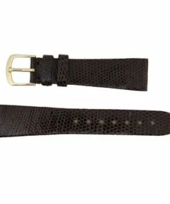 Hadley Roma 18mm Genuine Lizard Brown Watch Strap 6 3/4 Inch Length -Cheap Watch Bands Store brown lizard watchband 216 18sphoto2 15989.1659442727