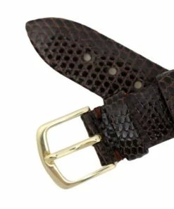 Hadley Roma 18mm Genuine Lizard Brown Watch Strap 6 3/4 Inch Length -Cheap Watch Bands Store brown lizard watchband 216 18sphoto4 14684.1659442727